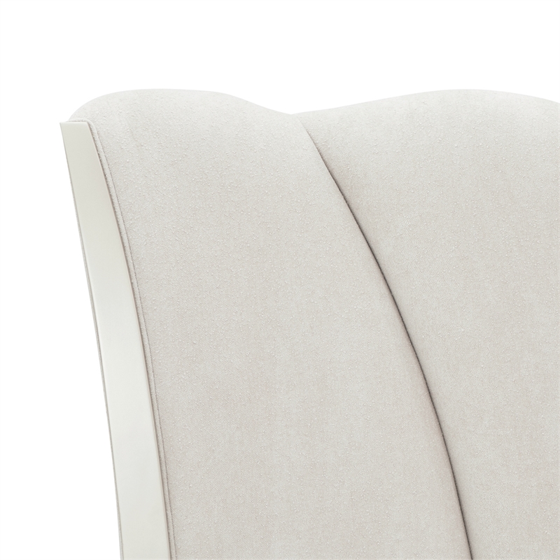 La Marisia King Chenille Bed - Tranquil/Champagne Gold