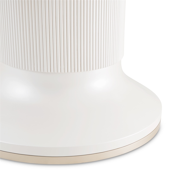 La Marisia Round Dining Table - Creamy Pearl