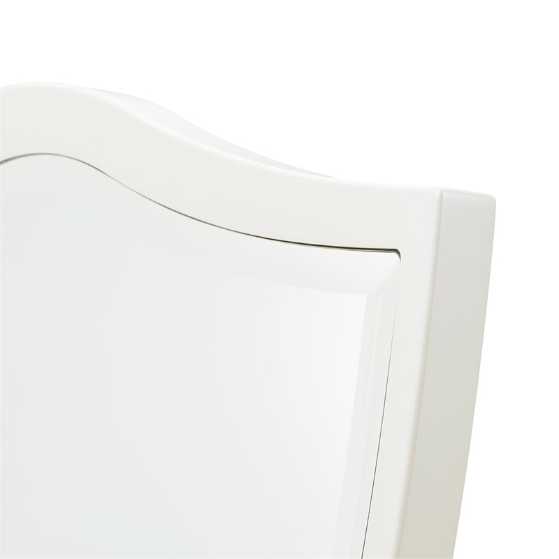 La Marisia Dresser with Mirror - Creamy Pearl