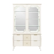 La Marisia Display Cabinet with LED Lighting - Creamy Pearl