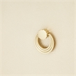 La Marisia Display Cabinet with LED Lighting - Creamy Pearl