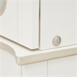 La Marisia Display Cabinet with LED Lighting - Creamy Pearl