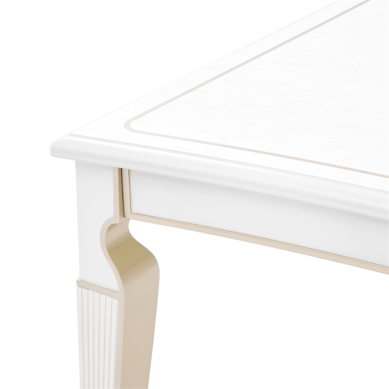 La Marisia Rectangular Dining Table - Creamy Pearl