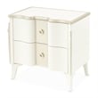 La Marisia Nightstand - Creamy Pearl