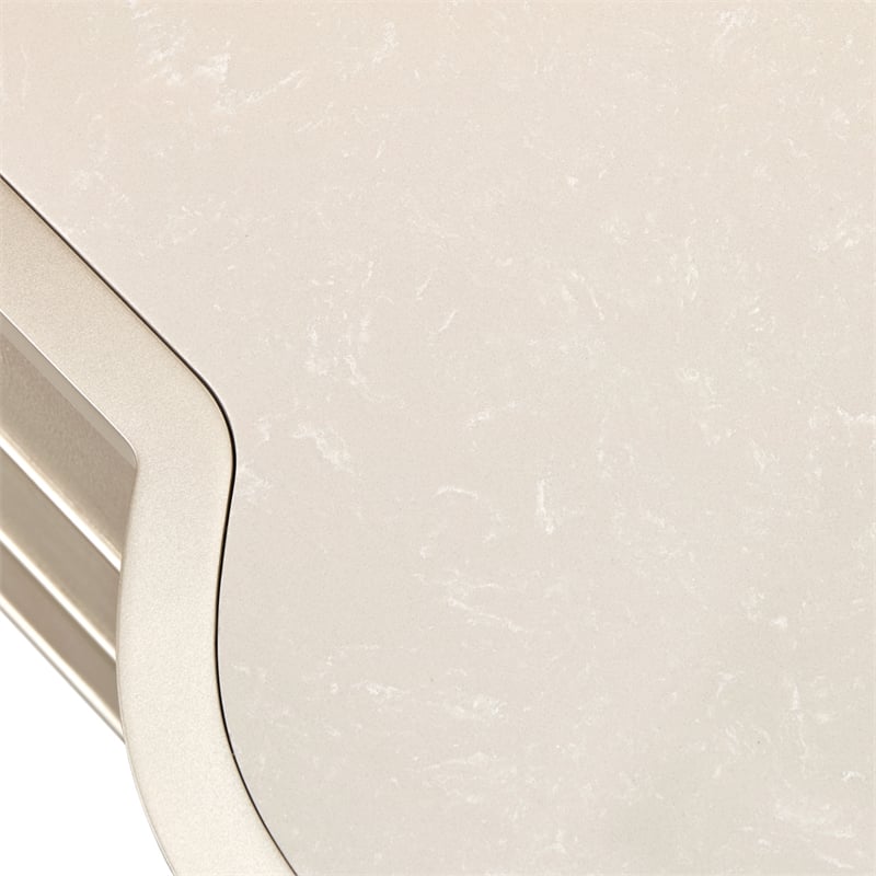 La Marisia 9-Drawer Dresser - Creamy Pearl