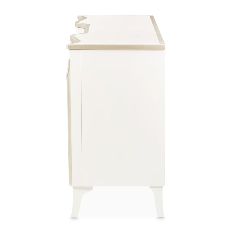 La Marisia 9-Drawer Dresser - Creamy Pearl