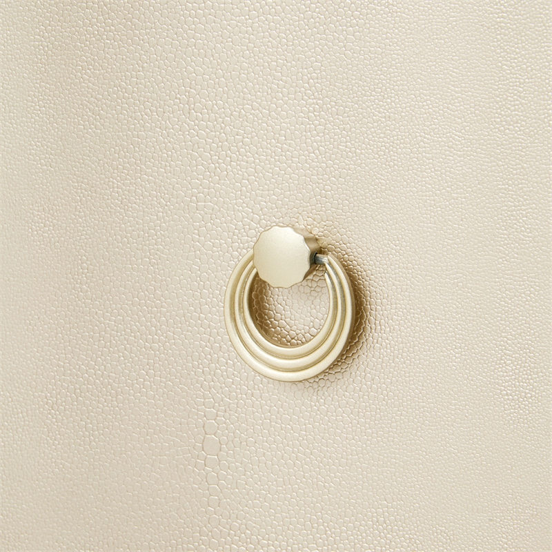 La Marisia Media Cabinet - Creamy Pearl