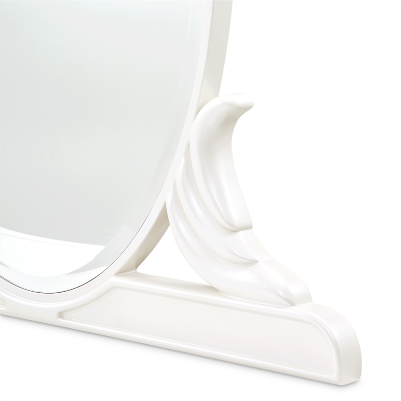 La Marisia Vanity Mirror - Creamy Pearl