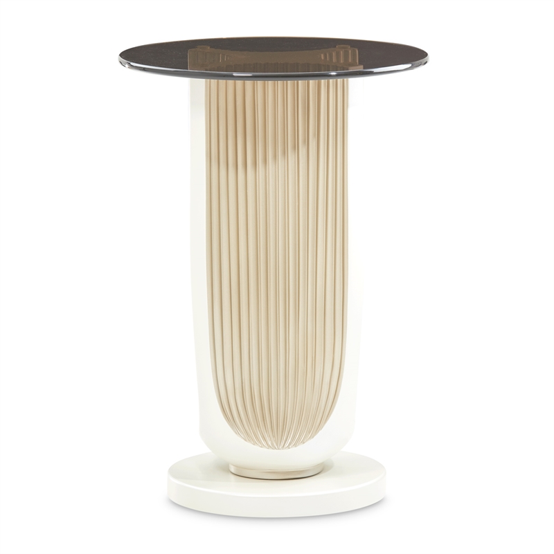 La Marisia Accent Table - Creamy Pearl