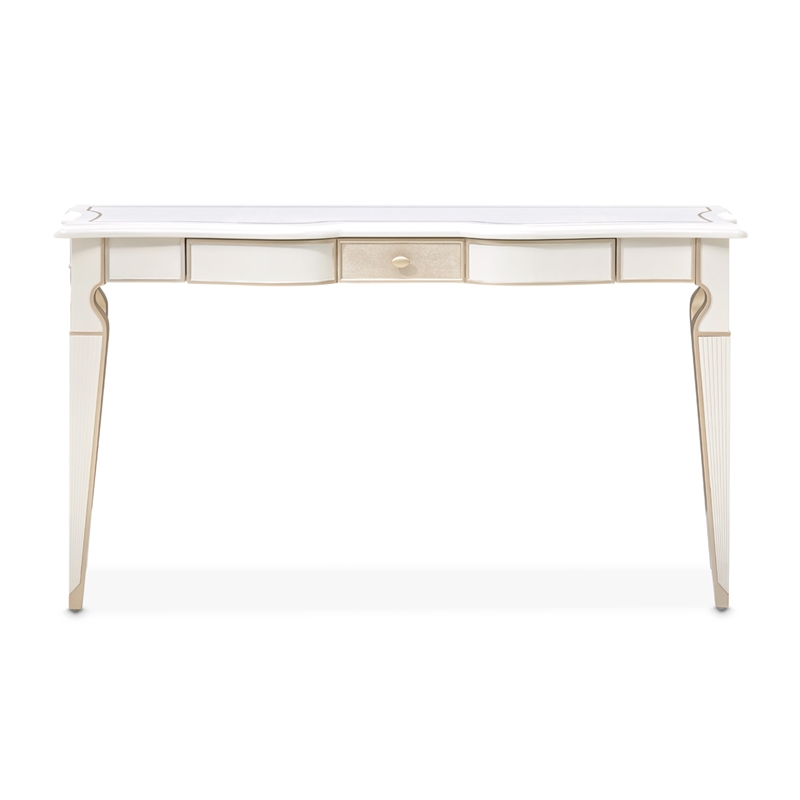 La Marisia Console Table - Creamy Pearl