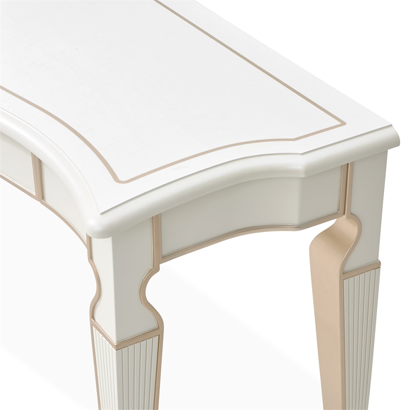 La Marisia Console Table - Creamy Pearl