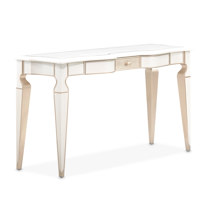 La Marisia Console Table - Creamy Pearl