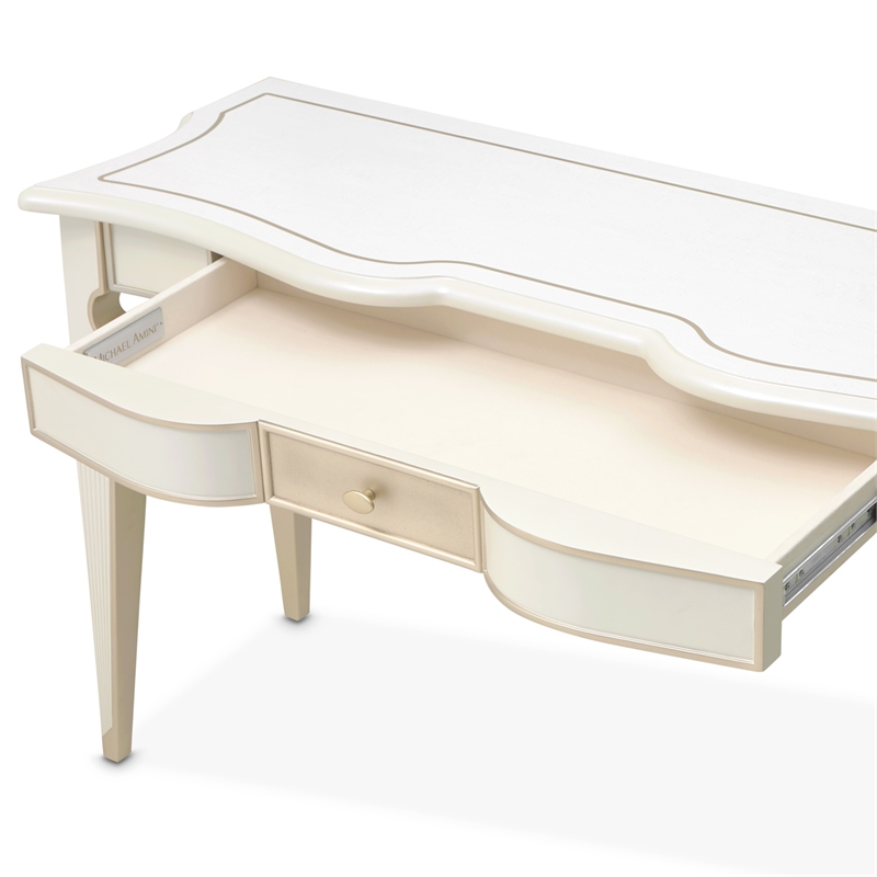 La Marisia Console Table - Creamy Pearl