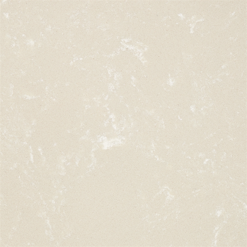 La Marisia Marble Chairside Table - Creamy Pearl/Champagne
