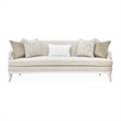 La Marisia Chenille Sofa - Tranquil/Creamy Pearl