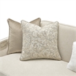 La Marisia Chenille Sofa - Tranquil/Creamy Pearl