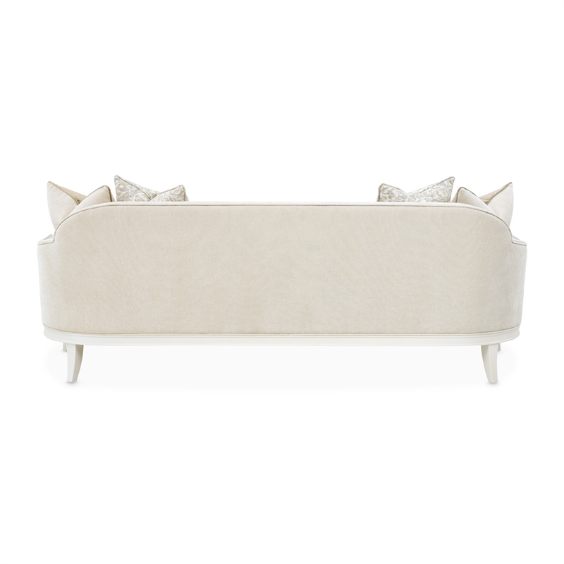 La Marisia Chenille Sofa - Tranquil/Creamy Pearl