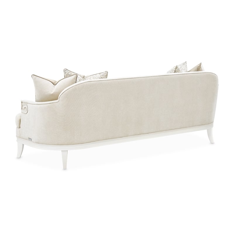 La Marisia Chenille Sofa - Tranquil/Creamy Pearl