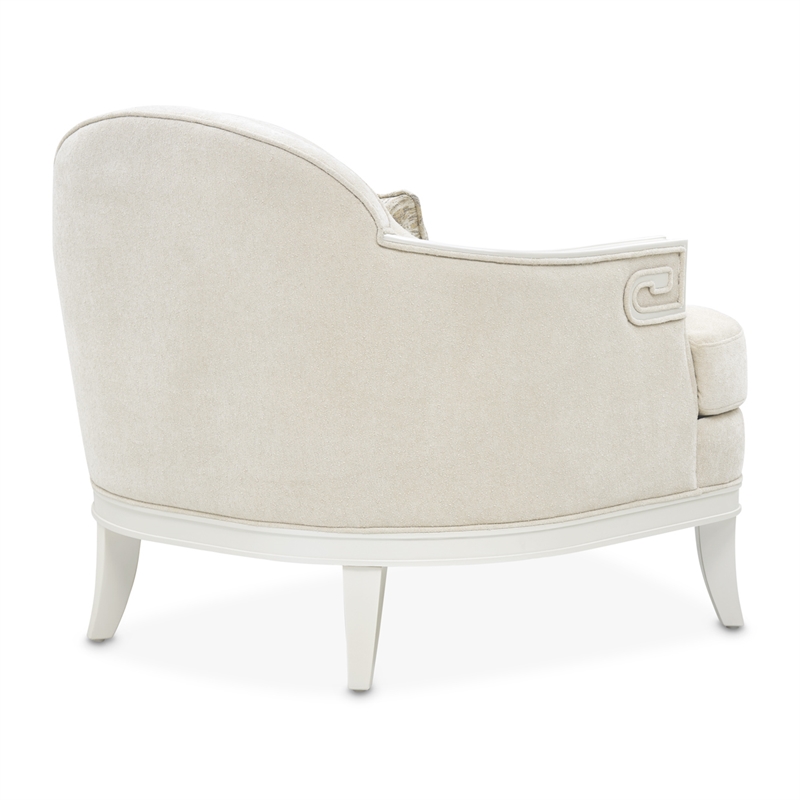La Marisia Chenille Matching Chair - Tranquil/Creamy Pearl
