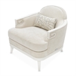 La Marisia Chenille Matching Chair - Tranquil/Creamy Pearl