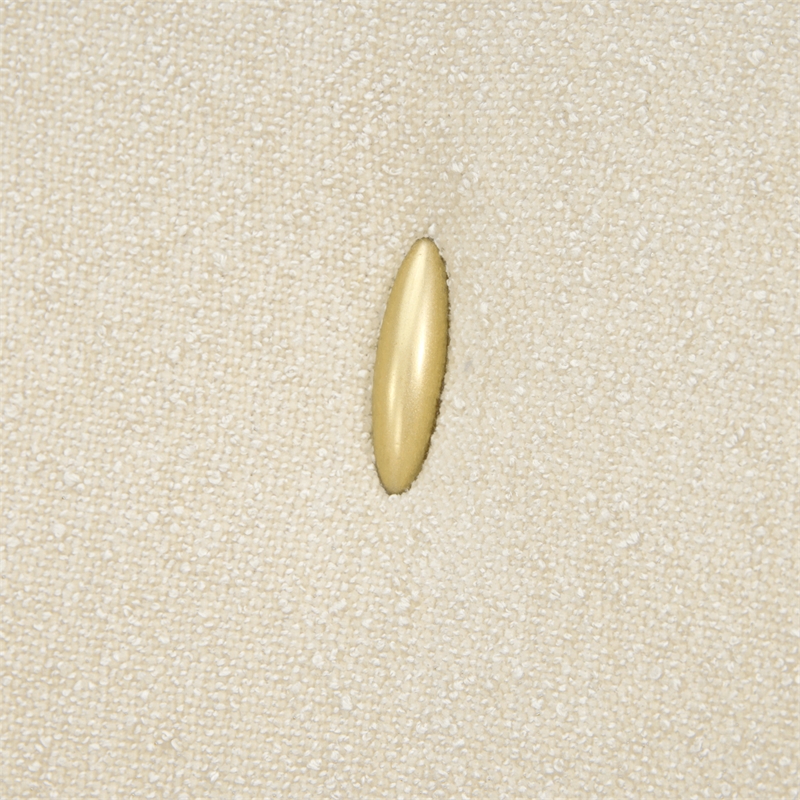 La Marisia Chenille Chaise - Tranquil/Light Champagne