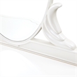 La Marisia Vanity Set with Mirror & Chair Set - Creamy Pearl