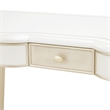 La Marisia Vanity Set with Mirror & Chair Set - Creamy Pearl