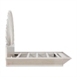 Fantosini King Fan Bed - Silver Leaf