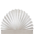 Fantosini King Fan Bed - Silver Leaf