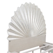 Fantosini King Fan Bed - Silver Leaf