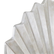 Fantosini King Fan Bed - Silver Leaf