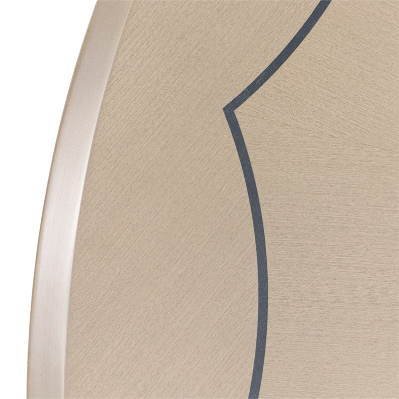 Fantosini 60-inch Round Dining Table - Silver