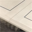 Fantosini Pedestal Dining Table - Silver Mist