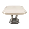 Fantosini Pedestal Dining Table - Silver Mist