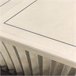 Fantosini Pedestal Dining Table - Silver Mist