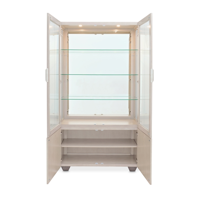 Fantosini Display Cabinet - Silver Mist