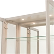 Fantosini Display Cabinet - Silver Mist