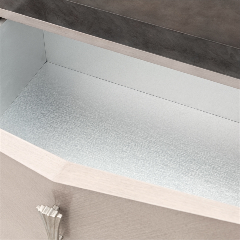 Fantosini 9-Drawer Dresser - Silver Mist