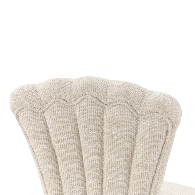 Fantosini Vanity Set with Mirror and Chair - Silver Mist