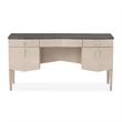 Fantosini Vanity Set with Mirror and Chair - Silver Mist