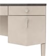 Fantosini Vanity Set with Mirror and Chair - Silver Mist