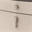 Fantosini Vanity Set with Mirror and Chair - Silver Mist