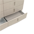 Fantosini 10-Drawer Mule Chest - Silver Mist