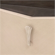 Fantosini Nightstand - Silver Mist