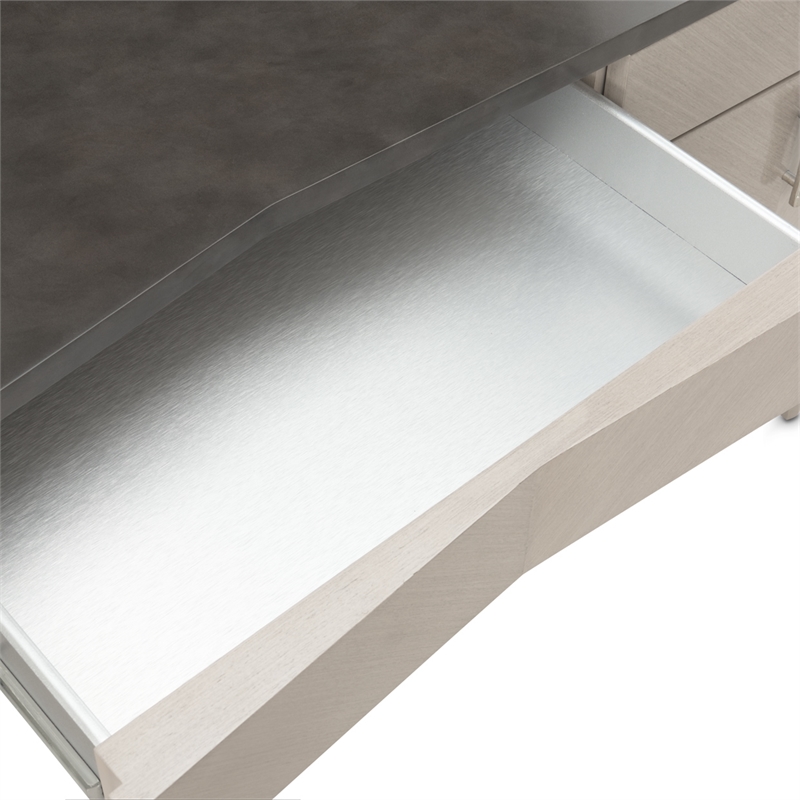 Fantosini Vanity Desk - Silver Mist