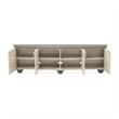 Fantosini Media Cabinet - Silver Mist