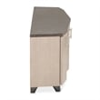 Fantosini Media Cabinet - Silver Mist