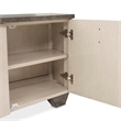 Fantosini Media Cabinet - Silver Mist
