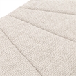 Fantosini Chenille Accent Bench - Cappuccino/Silver Mist