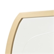 La Terrazza 9-Drawer Dresser with Mirror - Creamy Pearl